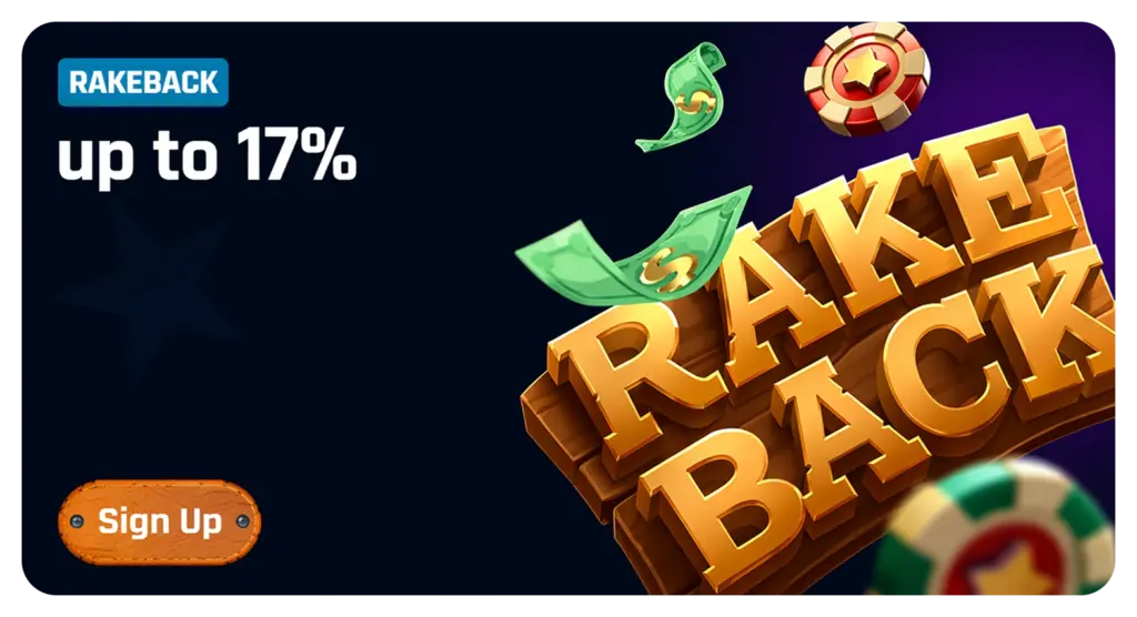 Ringospin Rakeback Offer up to 17 Percent Cashback